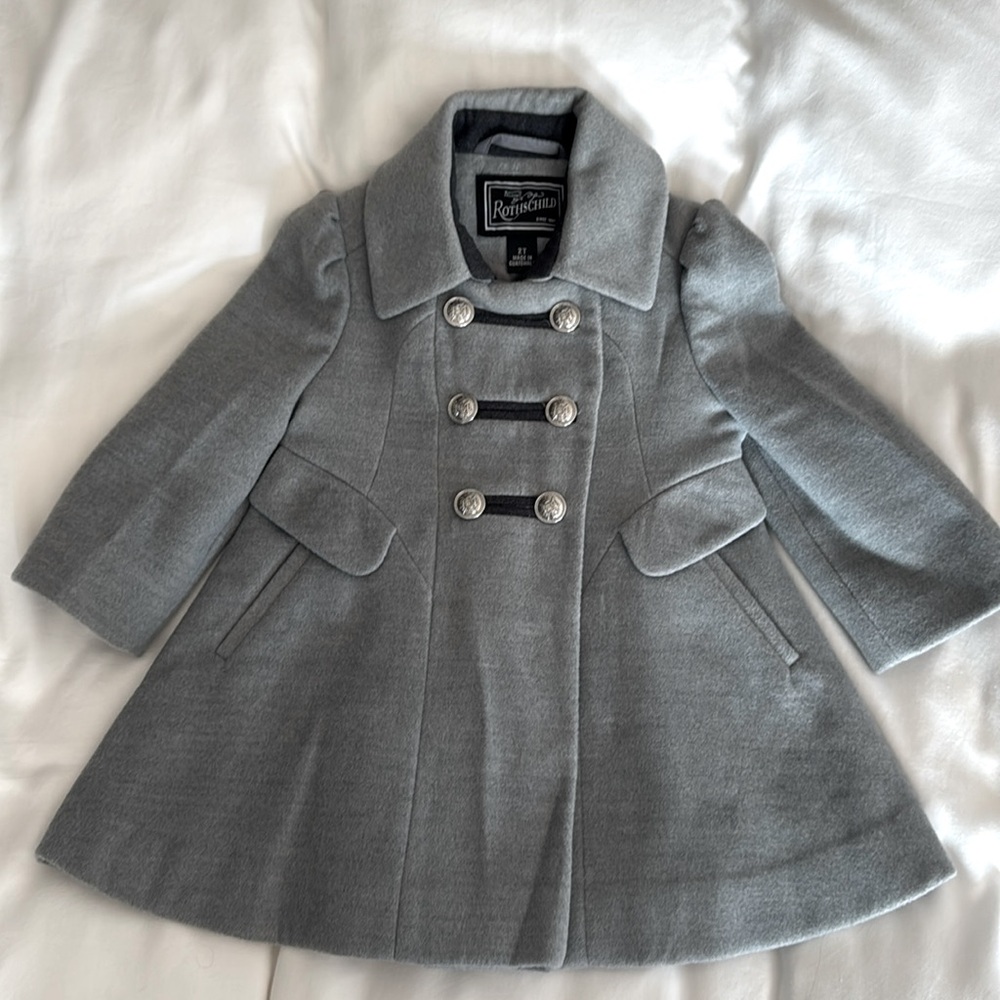 EUC Rothschild size 2T girls peacoat! It is the cutest coat, and in perfect cond